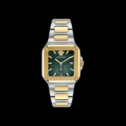 Versace Greca Edge Bracelet Watch 'Two Tone'