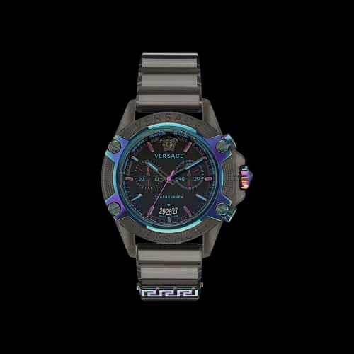 Versace Icon Active Chronograph Watch 'Black'