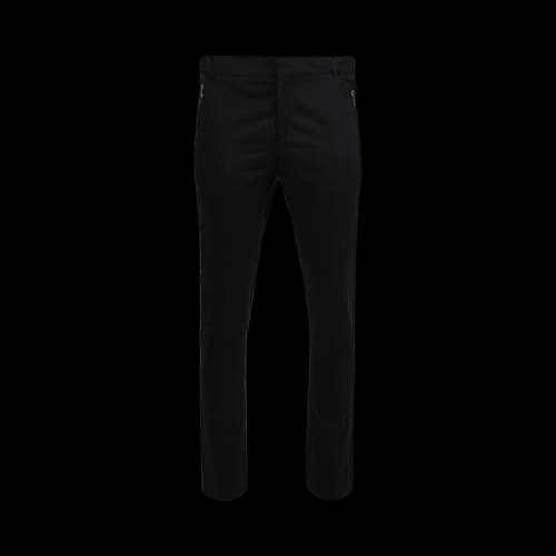 Balmain Elastic Waistband Pants 'Noir'