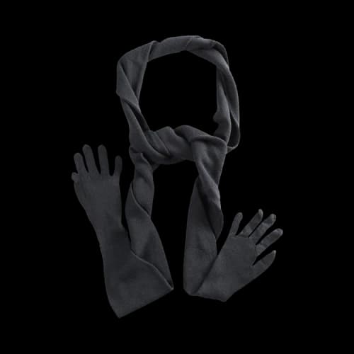 Paloma Wool Flauta Scarfs 'Dark Navy'