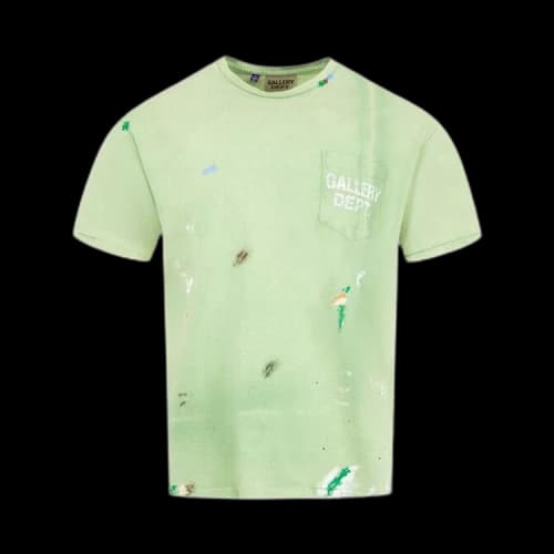 Gallery Dept. Vintage Logo Painted Tee 'Light Green'
