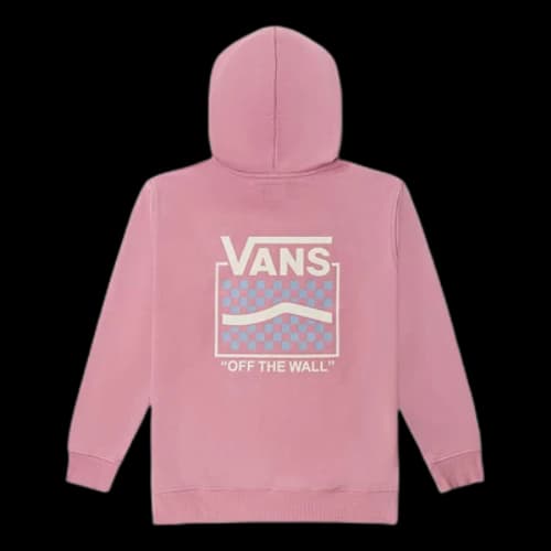 Vans Graphic Hoodies 'Pink White Blue' (Women's)