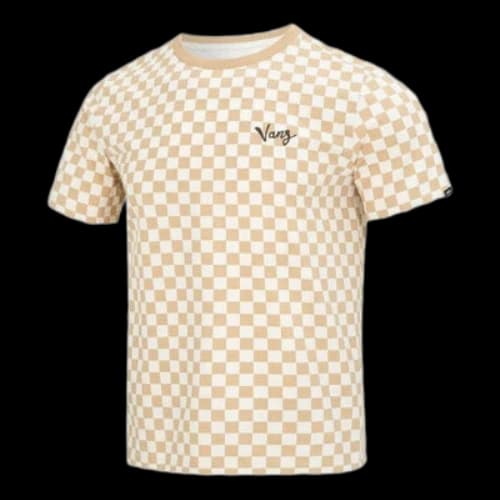 Vans UG Checker Tee 'Beige White'