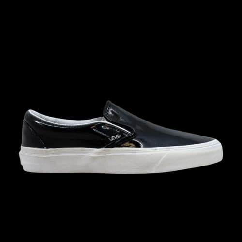 Vans Classic Slip-On Tumble Patent Black