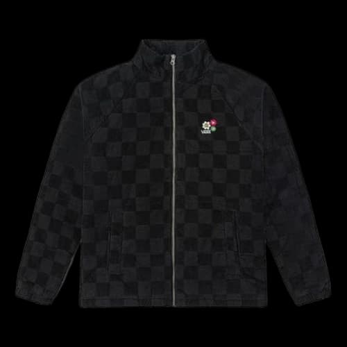 Vans Anaheim Floral Cord Checker Jacket 'Black' (Women's)