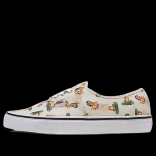 Vans Authentic Cartoon Classic 'White Green'