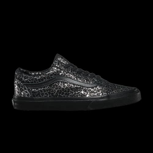 Vans Old Skool Black/Metallic Leopard