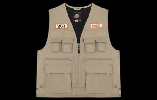 Vans x Rokit Waltonian Vest 'Khaki'