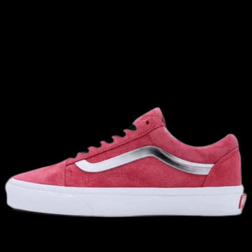 Vans Old Skool Pig Suede 'Pink Red' (Women's)