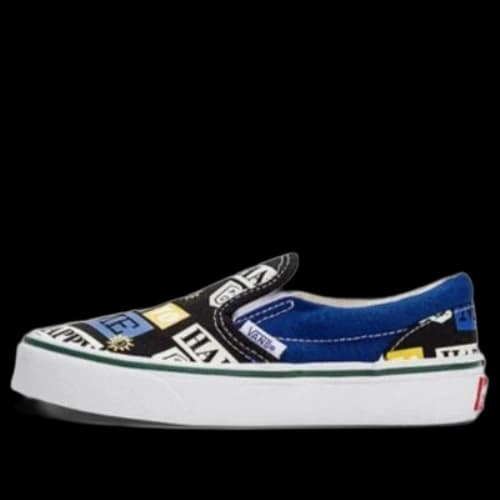 (PS) Vans Happy To Be Slip-on VR3 Shoes 'Blue Black'