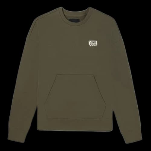 Vans Logo Graphic Crew Sweater 'Green White'