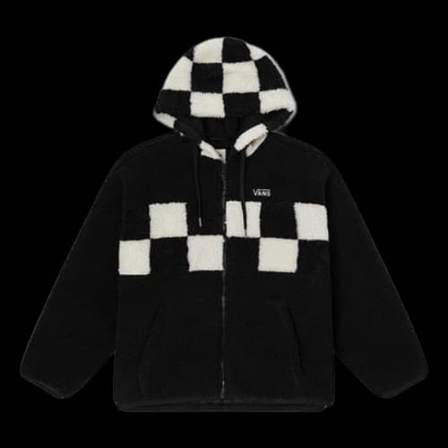 Vans Retro Checkerboard Jacket 'Black White'