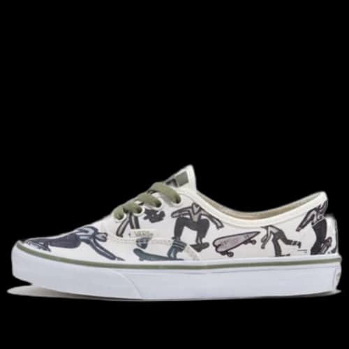 Vans x Bolin Authentic 'Marshmallow Olive Green'