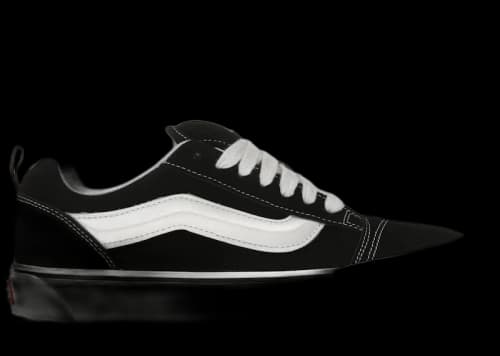 Vans Knu Skool Black White