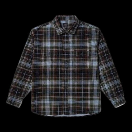 Vans Mayhill Long Sleeve Buttondown Shirt 'Black'