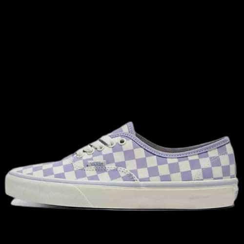 Vans Authentic Checkerboard Shoes 'White Purple'