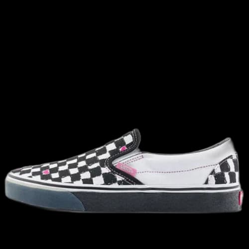 Vans x THE MUSEUM VISITOR Slip-on 'Black Whtie'
