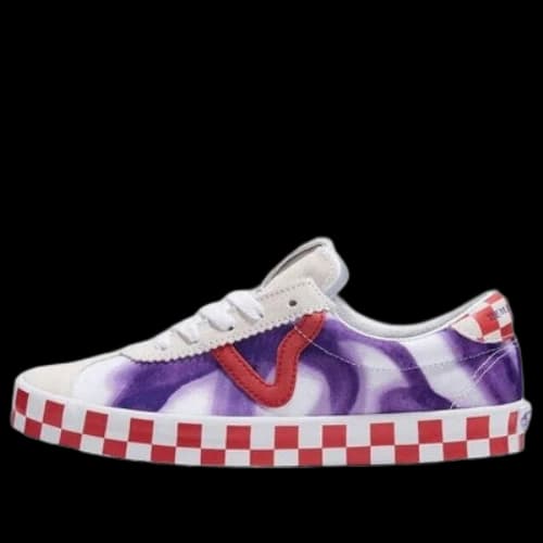 Vans x The Museum Visitor Sport Low 'White Purple Red'