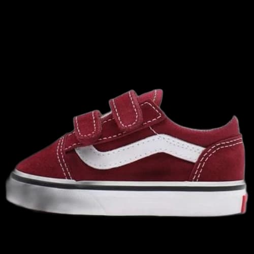 (TD) Vans Old Skool Casual Skateboarding Shoes 'Red'