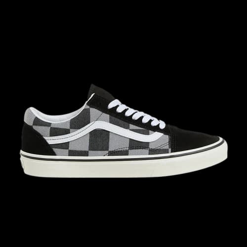 Vans Old Skool Black Oversize Checkerboard