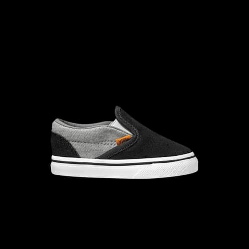 Vans Classic Slip-On Toddler 'Grey Black'