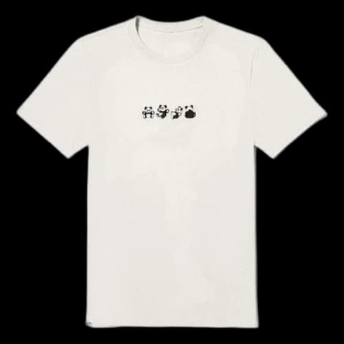 Vans Panda Logo T-shirt 'Beige' (Women's)