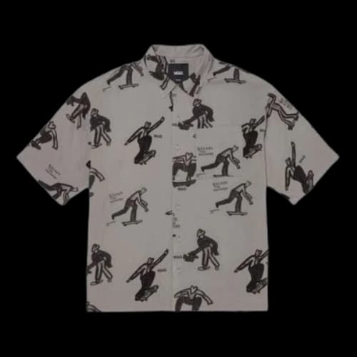 Vans Asia Artist Collection SS24 Short-sleeved Shirt 'Dark Grey'