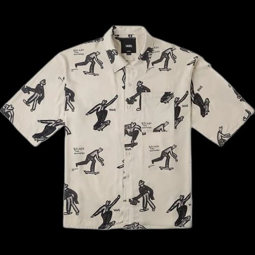 Vans Asia Artist Collection SS24 Short-sleeved Shirt 'Beige'