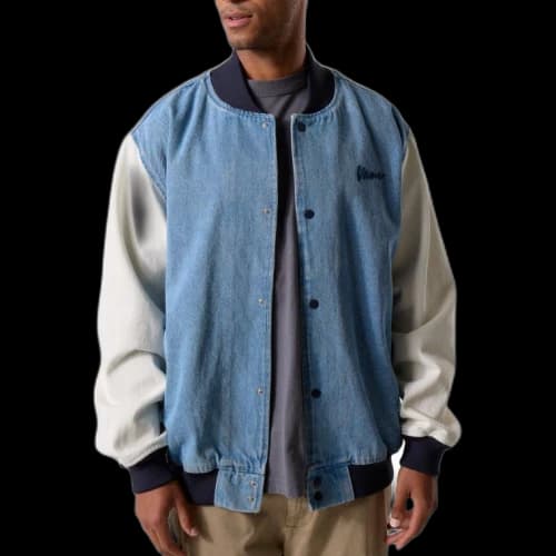 Vans Baseball Jacket Men's Blue