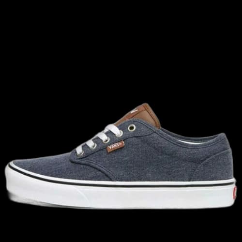 Vans Atwood Casual Fashion Skate Shoes Navy Blue Dark Blue