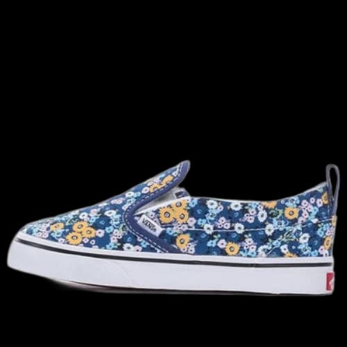 Vans Slip-On Low Tops Casual Skateboarding Shoes 'Blue Yellow'