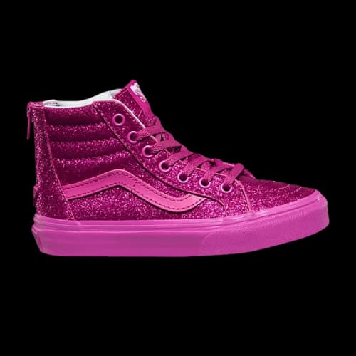 Vans Sk8-Hi Zip Kids 'Shimmer - Magenta'