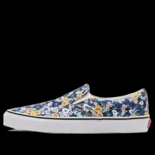 Vans Floral Classic Slip-On 'Blue Yellow'