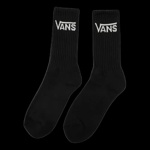 Vans Classic Crew Socks 3 Pairs 'Black White'