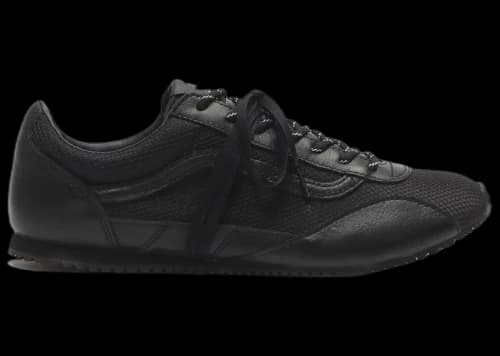 Vans Premium Super Lowpro Trainer Marathon Black