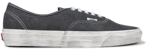 Vans Authentic Canvas Distressed Black