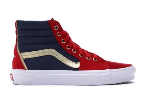 Vans Sk8-Hi Marvel Captain Marvel (Women's)