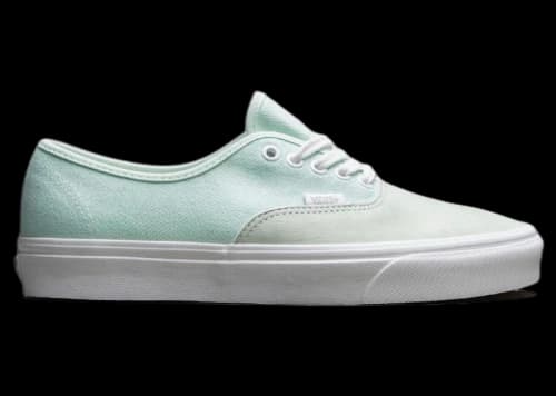 Vans Authentic Washed Green Nubuck