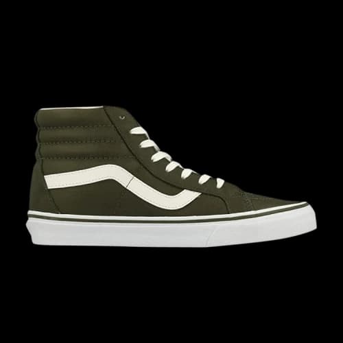 Vans Sk8-Hi Reissue 'Leather Fleece - Olive Night'