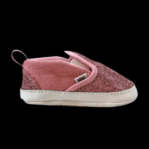 Vans Slip-On V Toddler 'Shimmer - Bright Pink'