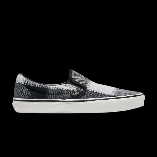 Vans Classic Slip-On 'Brushed Plaid - Black White'