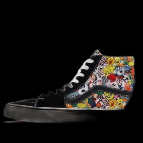 Vans atmos x SK8-HI 'Emoji'