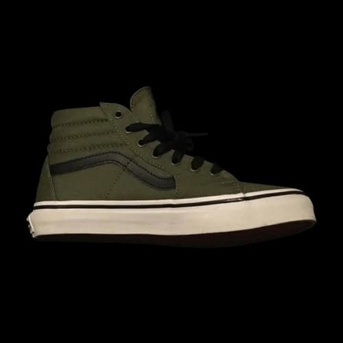 Vans Sk8-Hi Canvas Kids 'Olive'