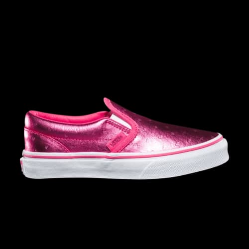Vans Classic Slip-On Kids 'Metallic Hearts'