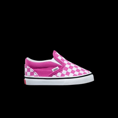 Vans Classic Slip-On Toddler 'Checkerboard - Raspberry Rose'
