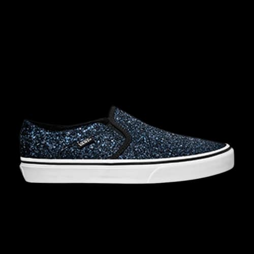 Vans Asher 'Glitter - Midnight Blue' (Women's)