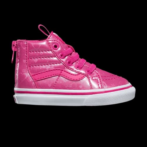 Vans Sk8-Hi Zip Toddler 'Holo Hearts'