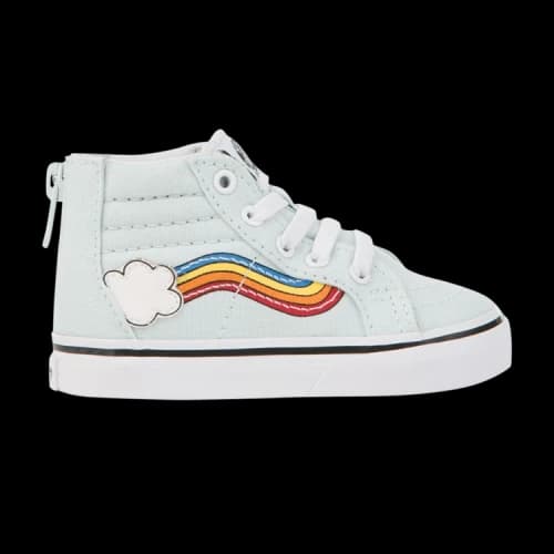 Vans Sk8-Hi Zip Toddler 'Rainbow Sidestripe'