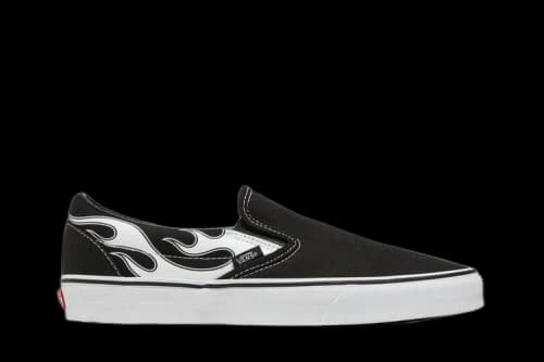 Vans Classic Slip-On 'Flame - Black White'