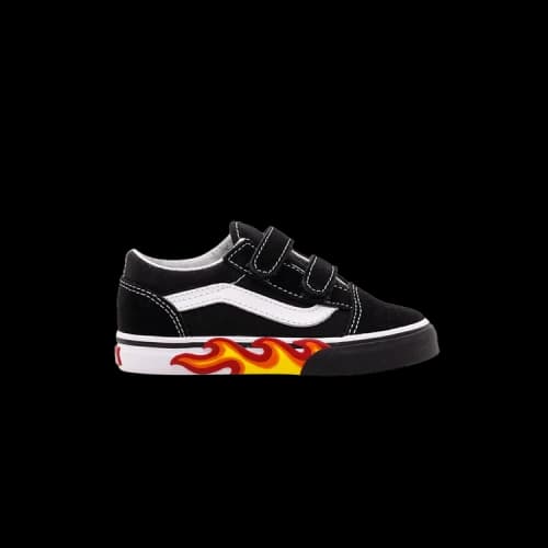 Vans Old Skool V Toddler 'Flame Cut Out'